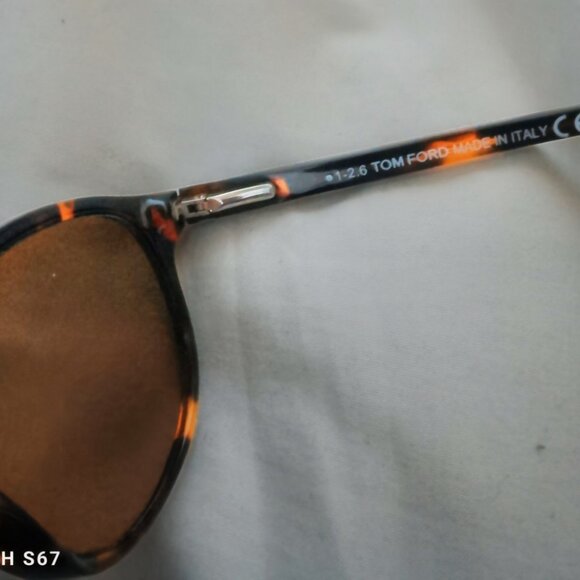 Tom Ford Eyeglasses TF5427 055 Tortoise Keyhole Frame Italy 52[]20 145 - Picture 3 of 4